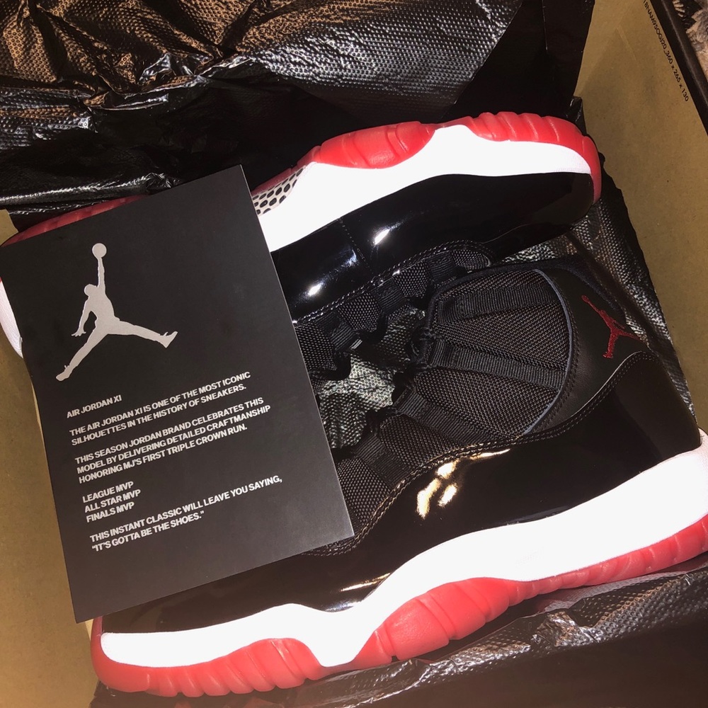 Jordan Retro 11 ‘Bred’ SIZE 12